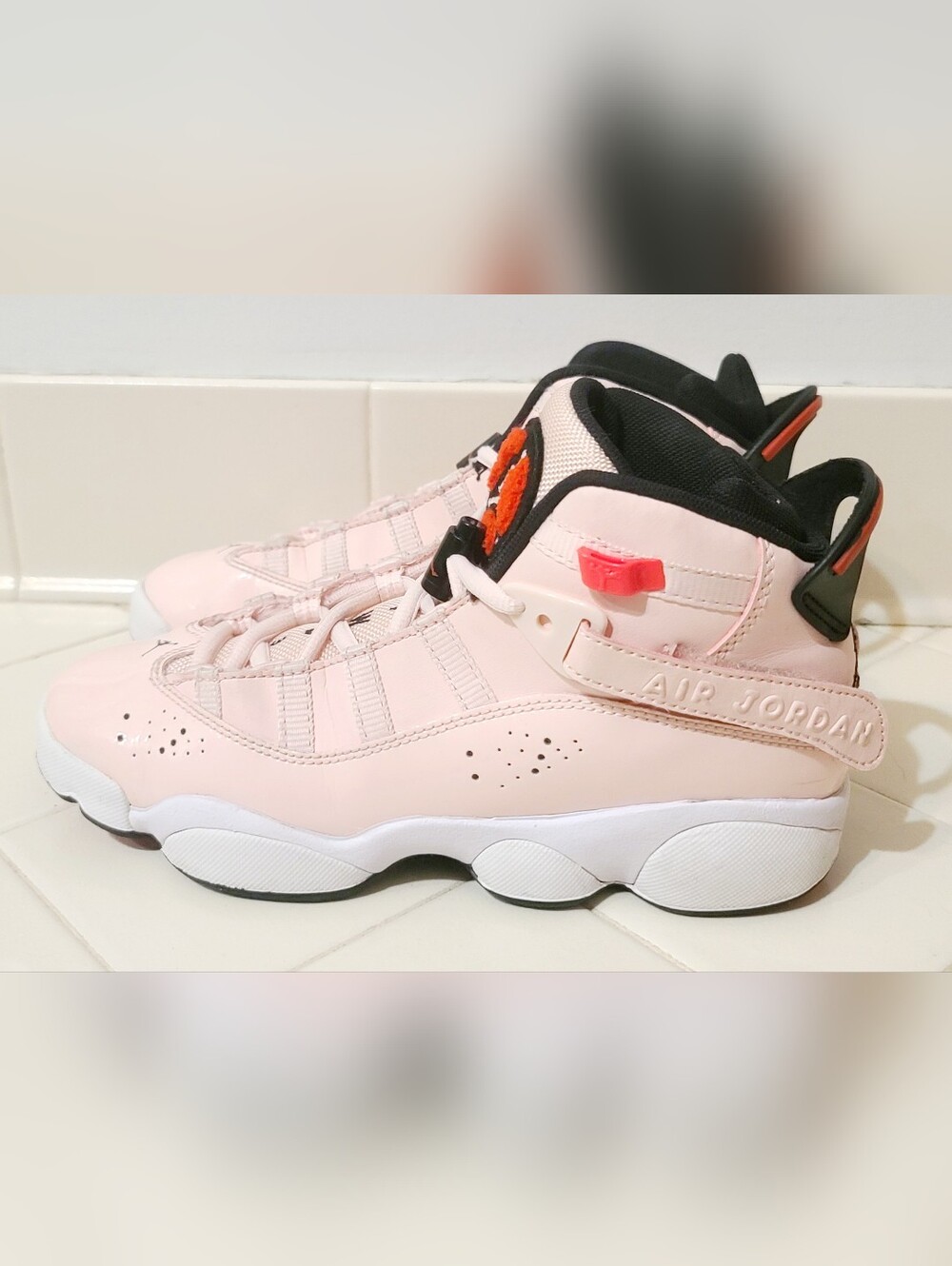 Air Jordan 6 Rings Atmosphere GS Size 4.5Y / Women's Size 6